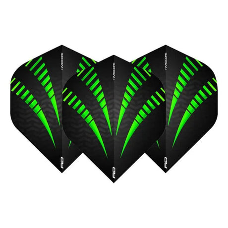 Red Dragon Hardcore Radical Green Standard Flights