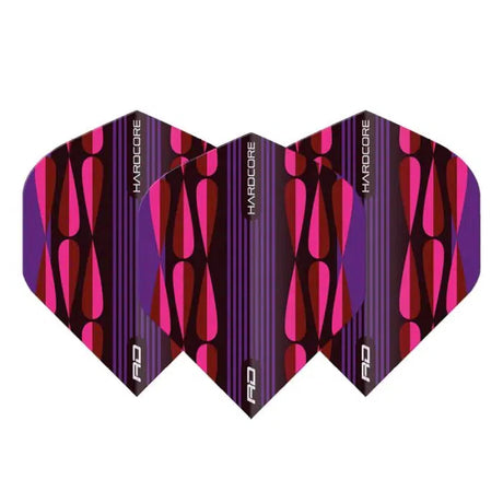 Red Dragon Hardcore Radical Pink Teardrop Standard Flights