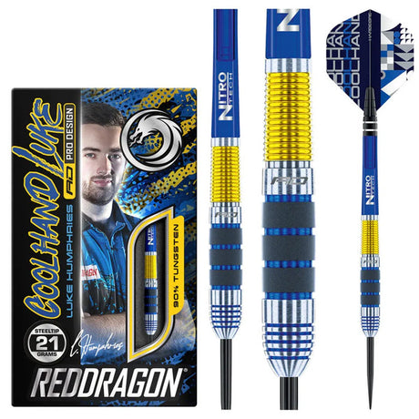 Red Dragon Luke Humphries 90% Tungsten Steel Tip Darts