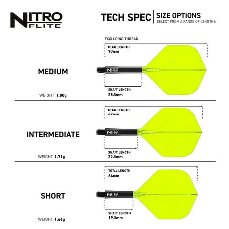 Red Dragon Nitro Flite  Integrated Flight and Shaft