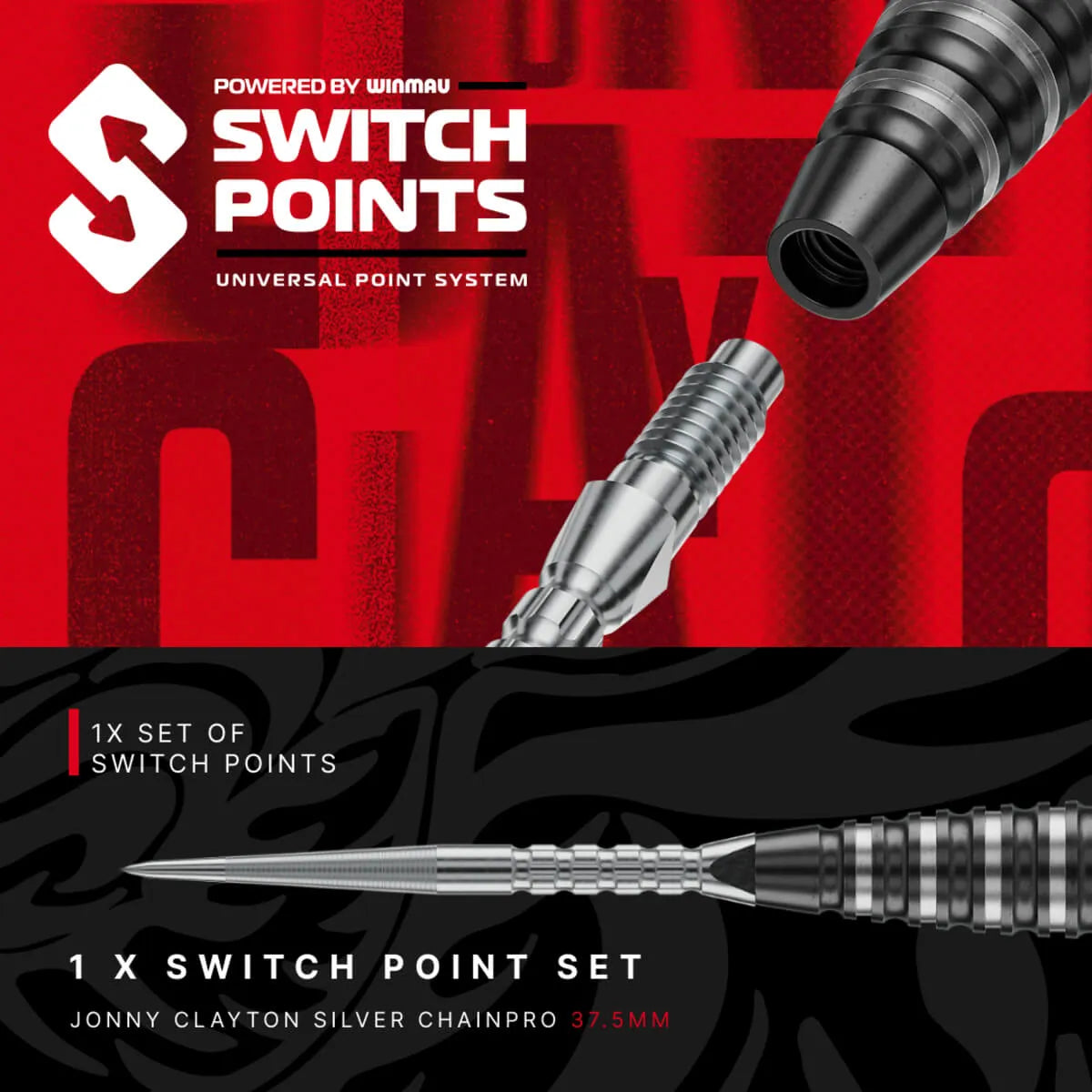 Red Dragon Jonny Clayton RD-PRO SP 90% Tungsten Steel Tip Darts-3-22 GRAM-Premier Darts