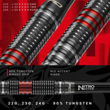 Red Dragon Jonny Clayton RD-PRO SP 90% Tungsten Steel Tip Darts-4-22 GRAM-Premier Darts