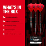Red Dragon Jonny Clayton RD-PRO SP 90% Tungsten Steel Tip Darts-8-22 GRAM-Premier Darts