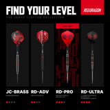 Red Dragon Jonny Clayton RD-PRO SP 90% Tungsten Steel Tip Darts-9-22 GRAM-Premier Darts