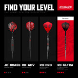 Red Dragon Jonny Clayton RD-ULTRA SP 90% Tungsten Steel Tip Darts-9-22 GRAM-Premier Darts