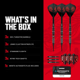 Red Dragon Jonny Clayton RD-ULTRA 90% Tungsten Soft Tip Darts-8-18 GRAM-Premier Darts