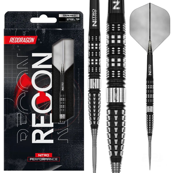 Red Dragon Recon - Tapered 90% Tungsten Steel Tip Darts-1-21 GRAM-Premier Darts