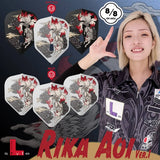 L-Style Darts L-Flight EZ L1 Rika Aoi V1 Flights-4-Premier Darts