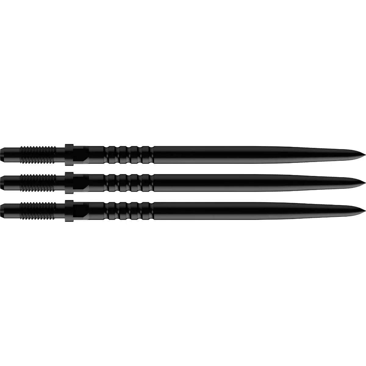 Bull's NL CP Ringed Grip Dart Points-7-Black-36mm-Premier Darts