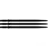 Bull's NL CP Ringed Grip Dart Points-8-Black-40mm-Premier Darts