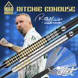 Shot Ritchie Edhouse Madhouse 90% Tungsten Steel Tip Darts-6-23 GRAM-Premier Darts