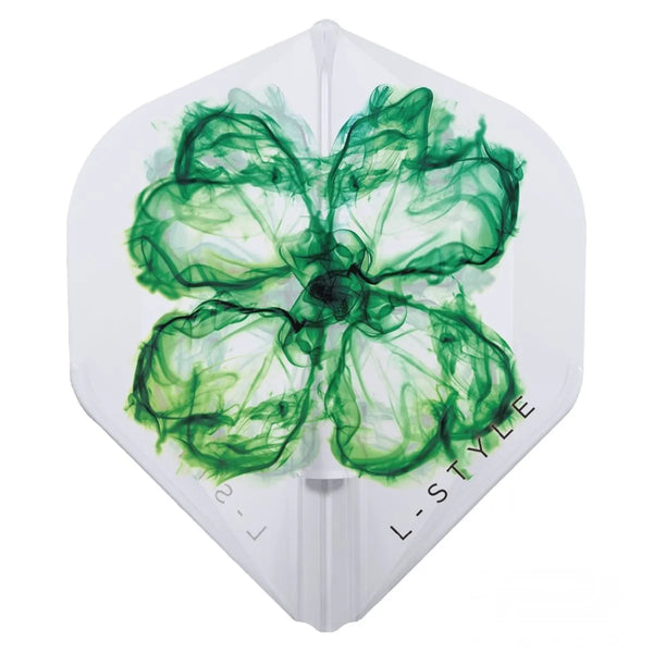 L-Style Darts L-Flight EZ L1 Robyn Byrne V2 Clear White Flights