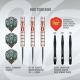 Shot Roman Empire Juno 90% Tungsten Steel Tip Darts-4-23 GRAM-Premier Darts