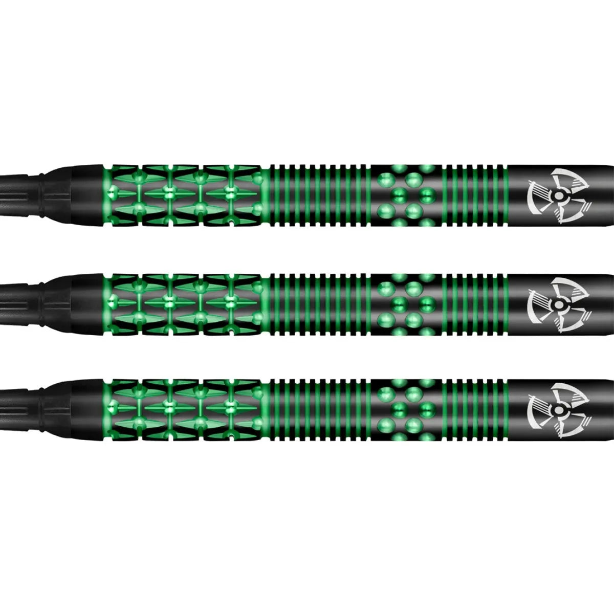 Shot Pro Series Stowe Buntz 2.0 Black 90% Tungsten Soft Tip Darts-3-21 GRAM-Premier Darts
