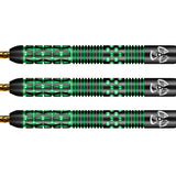 Shot Pro Series Stowe Buntz 2.0 Black 90% Tungsten Steel Tip Darts-3-23 GRAM-Premier Darts