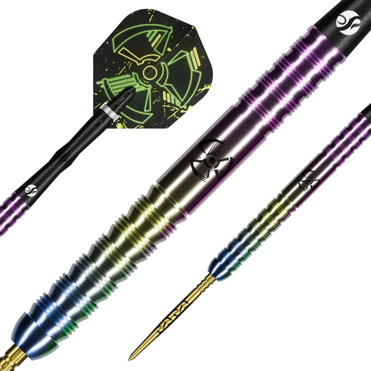 Shot Pro Series Stowe Buntz 3.0 TP 90% Tungsten Steel Tip Darts-2-23 GRAM-Premier Darts