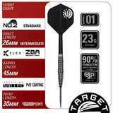 Target Japan Akito Yamagata Scream G2 90% Tungsten Steel Tip Darts