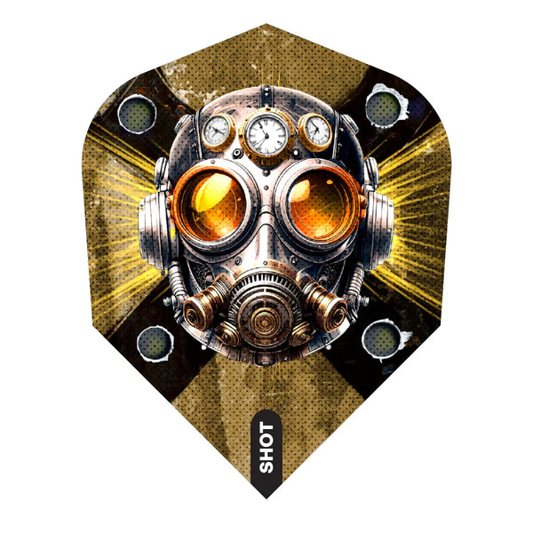 Shot Badlands The Sheriff Small Standard Flights-1-Premier Darts