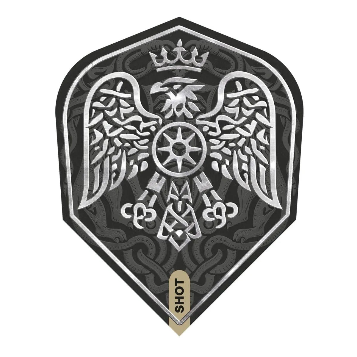 Shot Goths Eagle Small Standard Dart Flights-1-Premier Darts