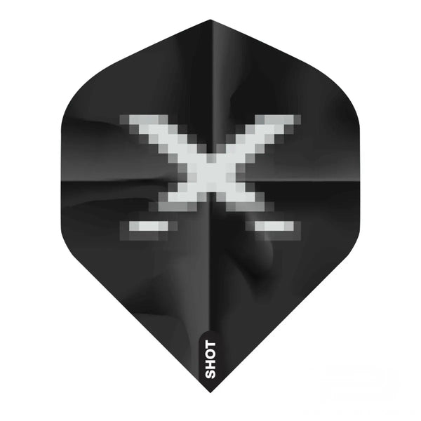 Shot X-Range Small Standard Dart Flights-1-Premier Darts