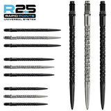 Mission R2.5 Rapid Dart Points - SG2-1-Black-30mm-Premier Darts