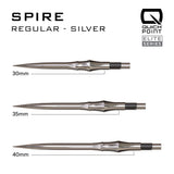 Harrows Spire Elite Series Quick Points-17-Black-30mm-Premier Darts