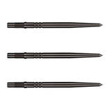 Shot Turbo Steel Tip Points-3-Black-30mm-Premier Darts
