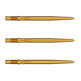 Shot Turbo Steel Tip Points-6-Gold-30mm-Premier Darts