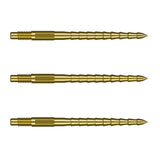 Shot RS Turbo Steel Tip Points-6-Gold-30mm-Premier Darts