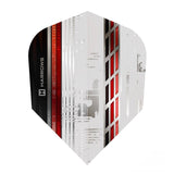 Harrows Sporty Standard Flights-4-Red-Premier Darts