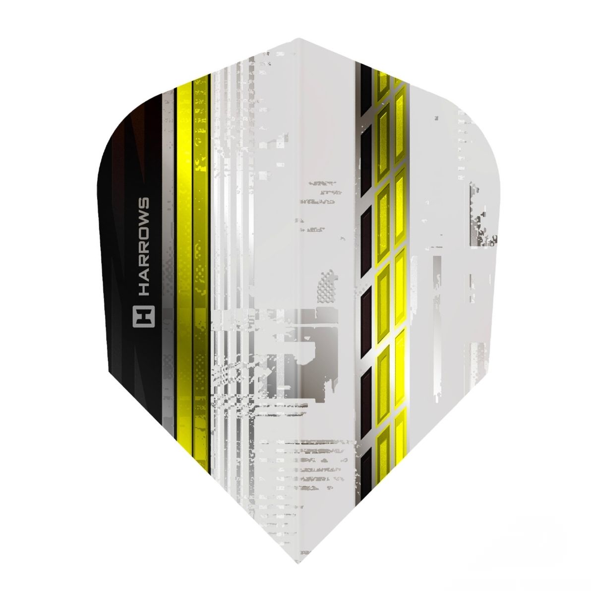 Harrows Sporty Standard Flights-5-Yellow-Premier Darts
