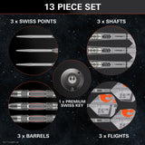 Target Darts Star Wars XWING SP 90% Tungsten Steel Tip Darts