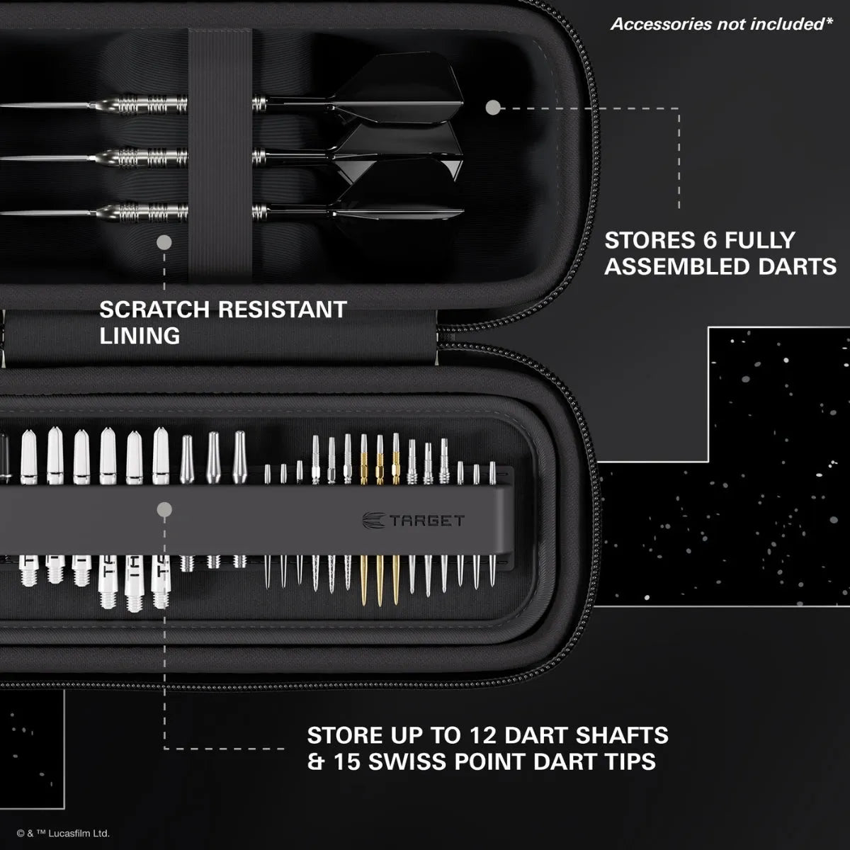 Target Darts Storm Trooper Boa Darts Case