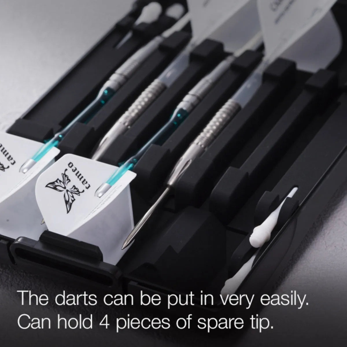 Cameo Stream Neo Darts Case-8-Black-Premier Darts