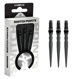 Winmau Switch Point Groove-4-Black-26mm-Premier Darts