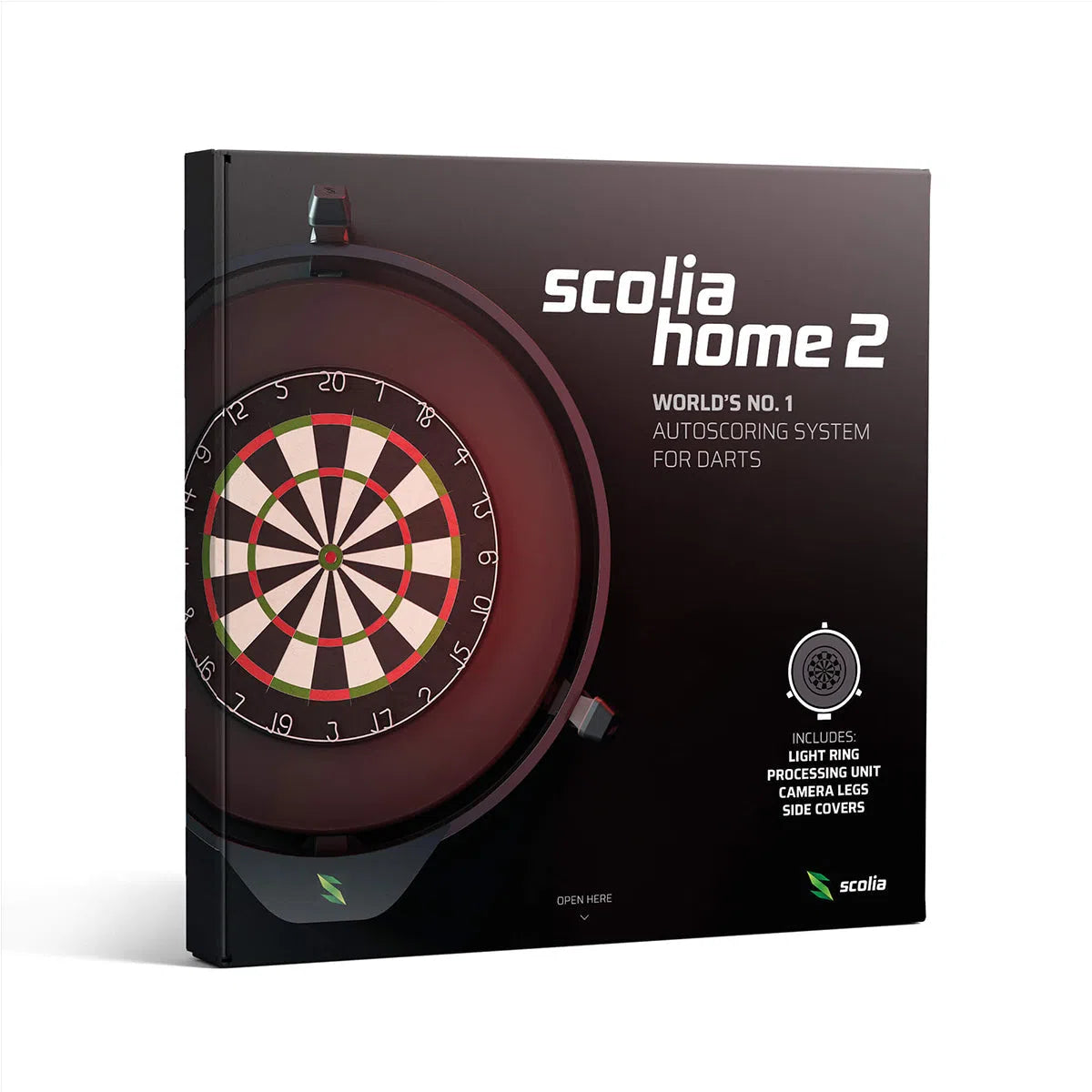 Scolia Home 2 Electronic Score System + Light + Scolia Fliq Camera-6-Premier Darts
