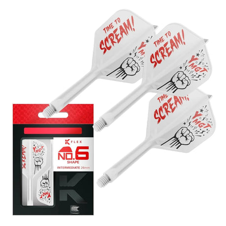 Target Japan Scream K-Flex Flight System No6-8-Intermediate-Premier Darts