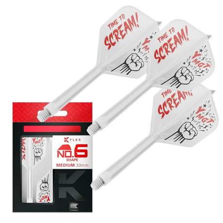 Target Japan Scream K-Flex Flight System No6-9-Medium-Premier Darts