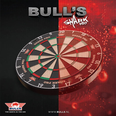 Bull's NL Shark Pro 2026 Edition Professional Dartboard