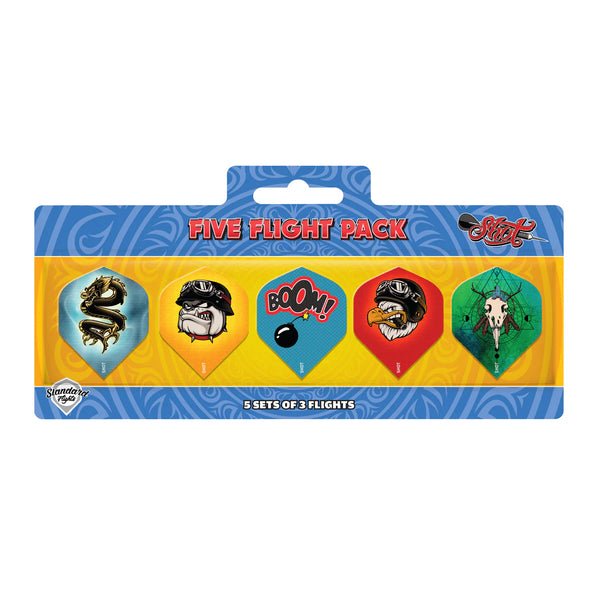 Shot 5 Flight Pack-1-Premier Darts