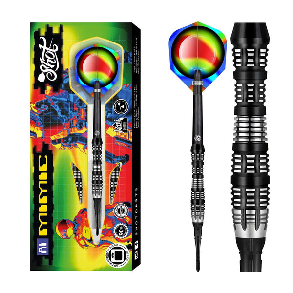 Shot AI Mimic 90% Tungsten Soft Tip Darts-1-20 GRAM-Premier Darts