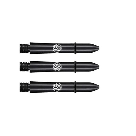 Shot Aluminium Black Shafts