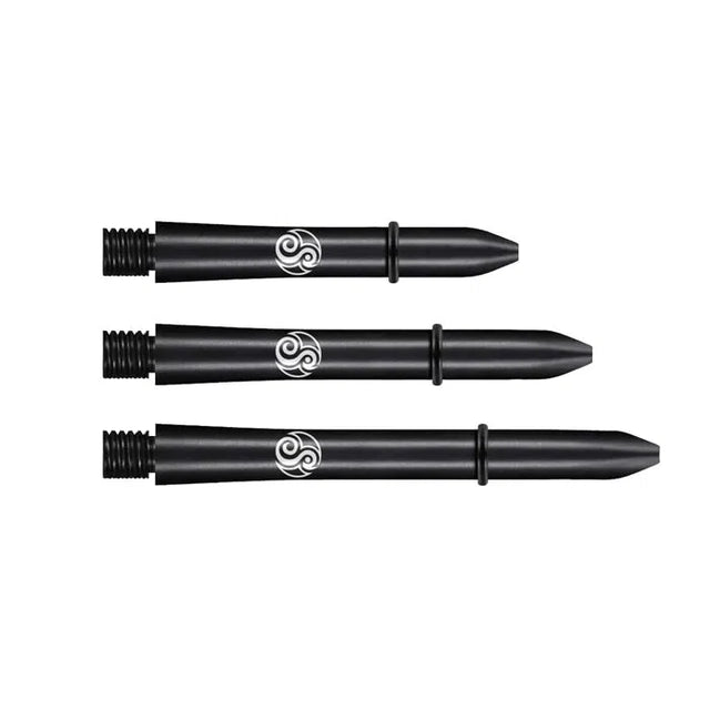 Shot Aluminium Black Shafts