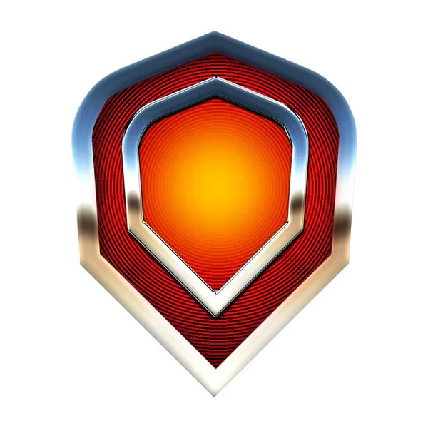 Shot Americana Chrome Standard No6 Flights-1-Premier Darts