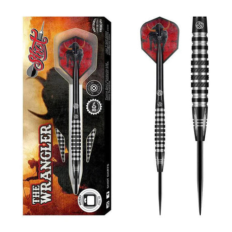 Shot Americana The Wrangler 80% Tungsten Steel Tip Darts