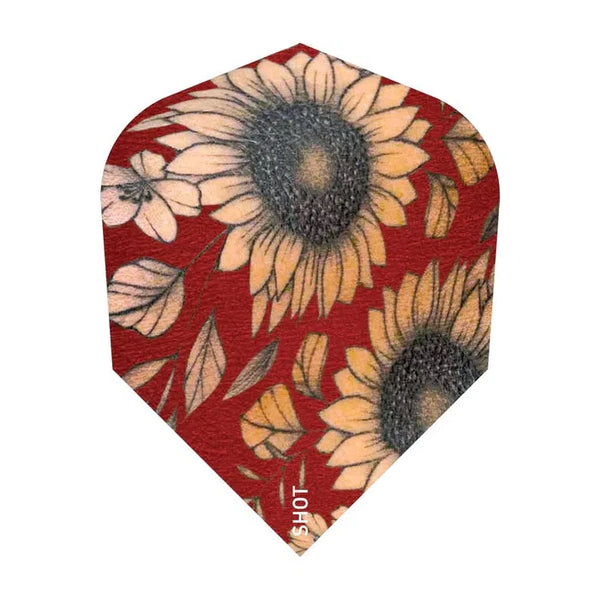 Shot Barbora Hospodárská Sunflower Standard No6 Flights-1-Premier Darts