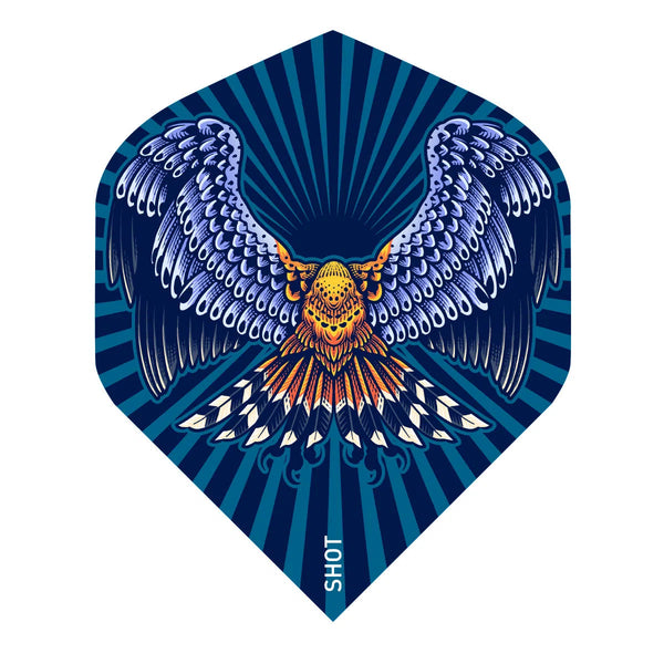 Shot Birds Of Prey Kestrel Standard No2 Flights-1-Premier Darts