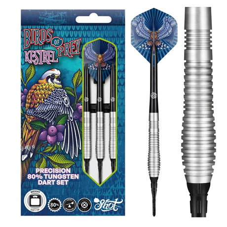 Shot Birds of Prey Kestrel 80% Tungsten Soft Tip Darts