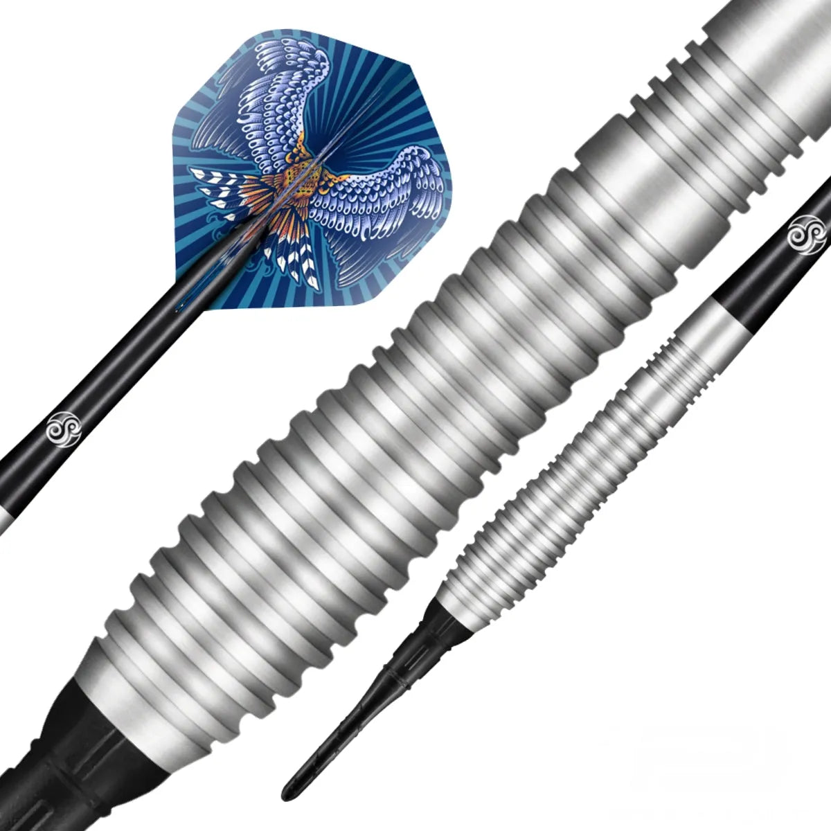 Shot Birds of Prey Kestrel 80% Tungsten Soft Tip Darts-2-18 GRAM-Premier Darts