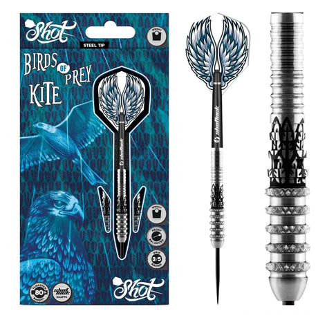 Shot Birds of Prey Kite 80% Tungsten Steel Tip Darts-1-21 GRAM-Premier Darts